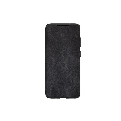 Husa Huawei P40, Premium Flip Book Leather Piele Ecologica, Negru
